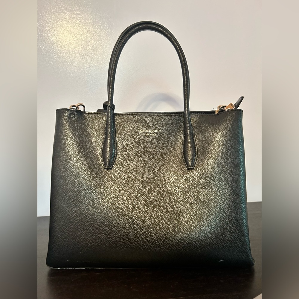 Black Kate Spade Tote Bag Handbag Purse